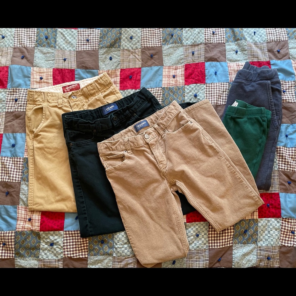 Boys Sizes 8 & 10 Pant Bundle